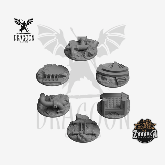 Mining Sector 40mm Base Toppers