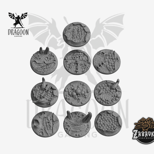 Plague Decay 32mm Base Toppers