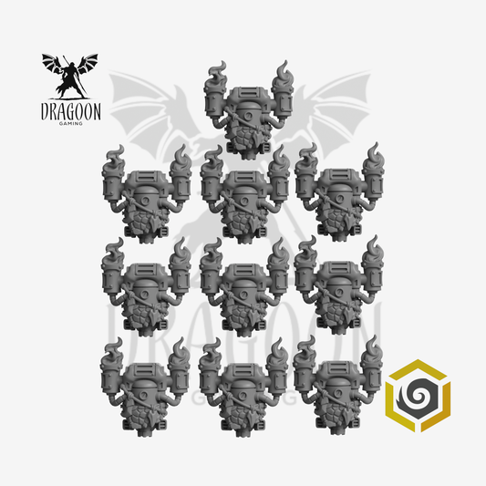 Anvil Wardens Promethean Dragon Scale Backpacks x10