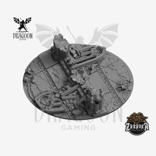 Ruined Empire 120x92mm Base Topper