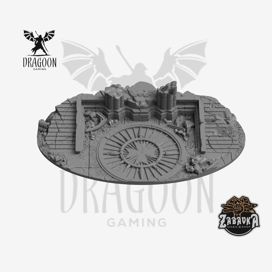 Ruined Empire 170x109mm Base Topper