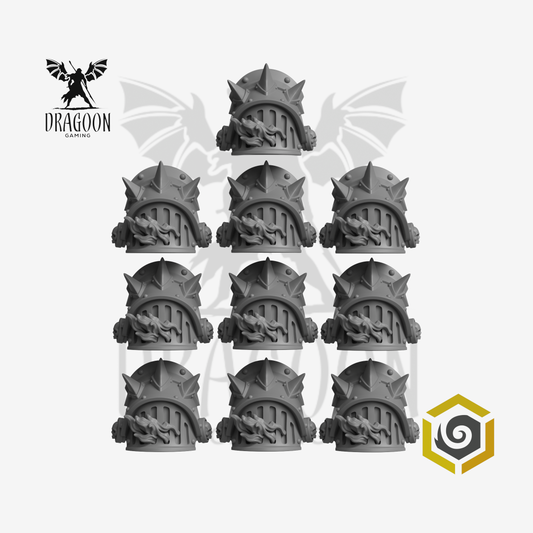 Spiked Forge Pauldrons x10