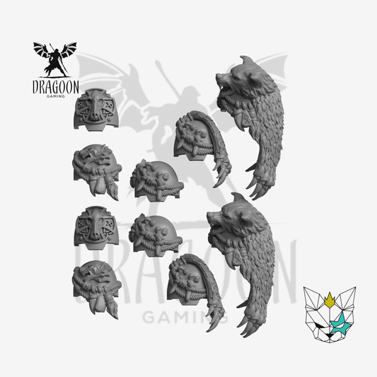 Wolf Terminator Pauldrons