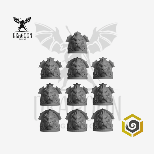 Eternal Pilgrims Lion Pauldrons With Guard x 10