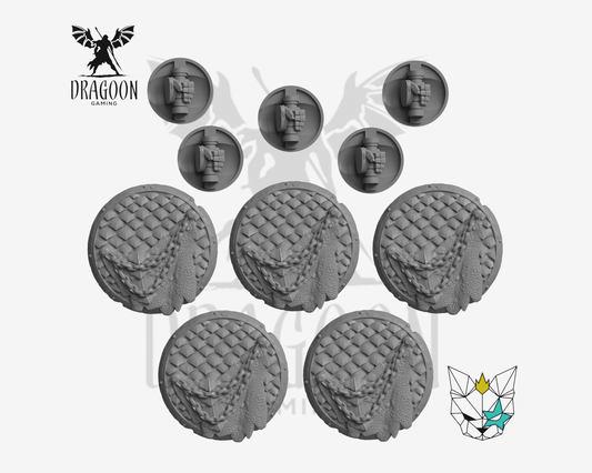 Dragon Born Chain Storm Shields