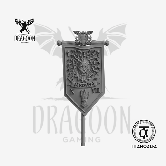 Steel Hands 10th Legion Banner