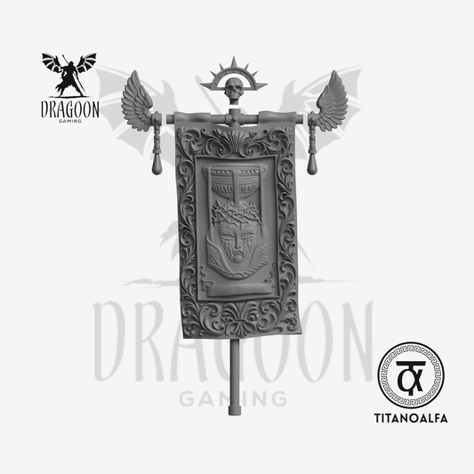 Crimson Angels Goblet Banner