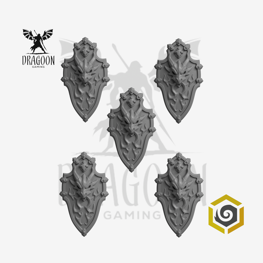 Fire Breathing Dragon Shields