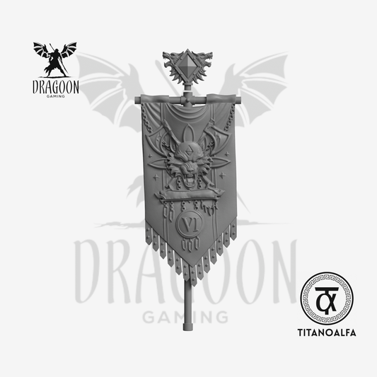 6th Legion Wolf Banner