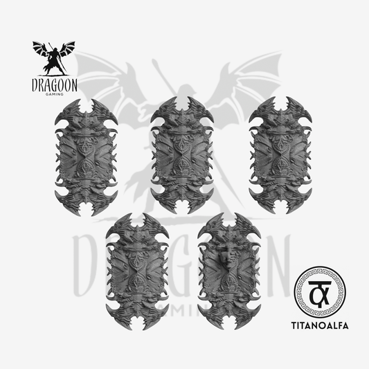 Chaos Nightmare Shields Design 2