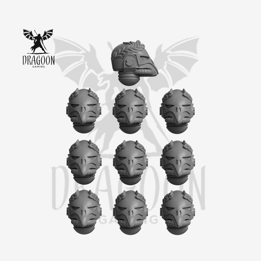 Laurel Bird Skull Helmets