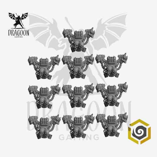 Cursed Company Skull Backpacks