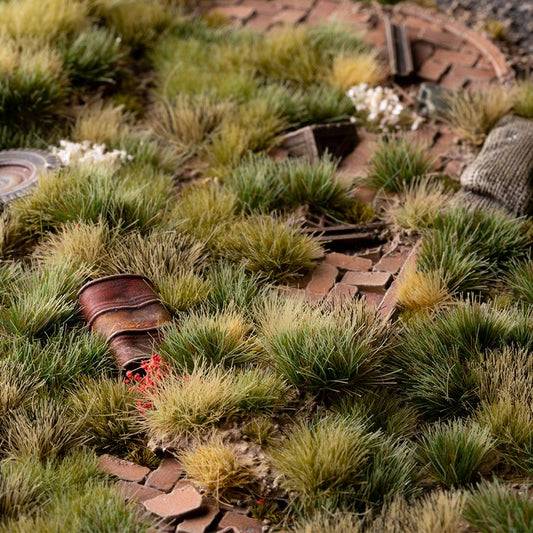 Gamers Grass Strong Green Wild Tufts 6mm | Dragoon Gaming