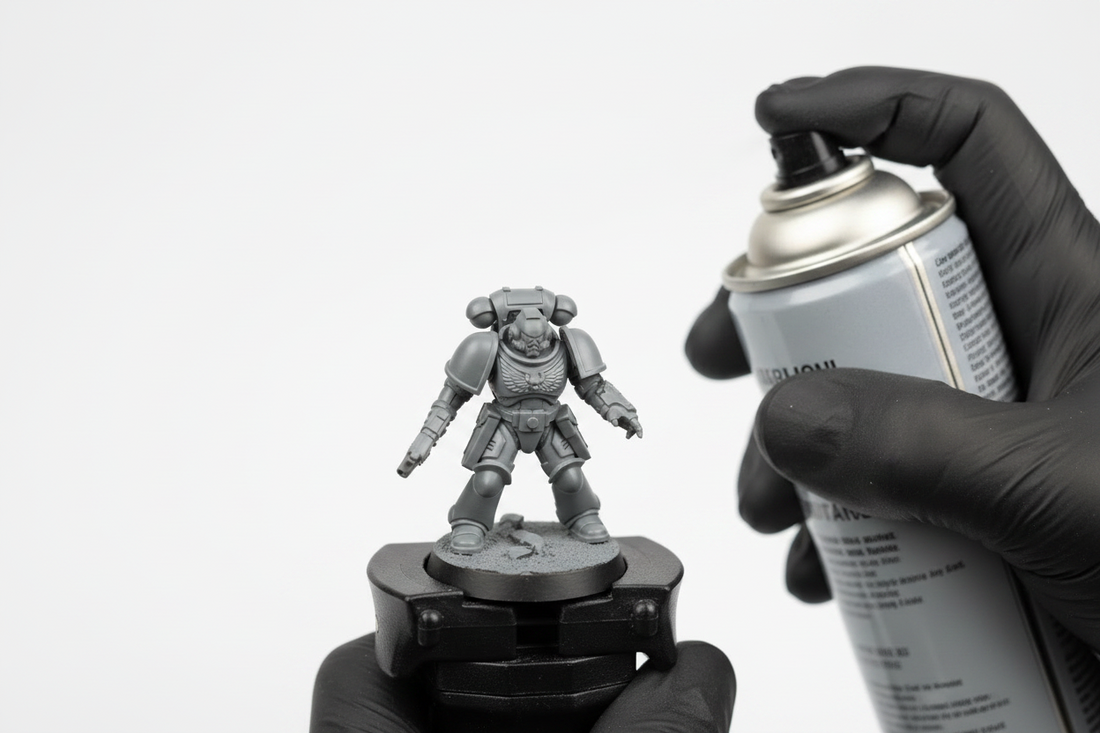 How to Prime Warhammer Miniatures Correctly (Beginner Guide)