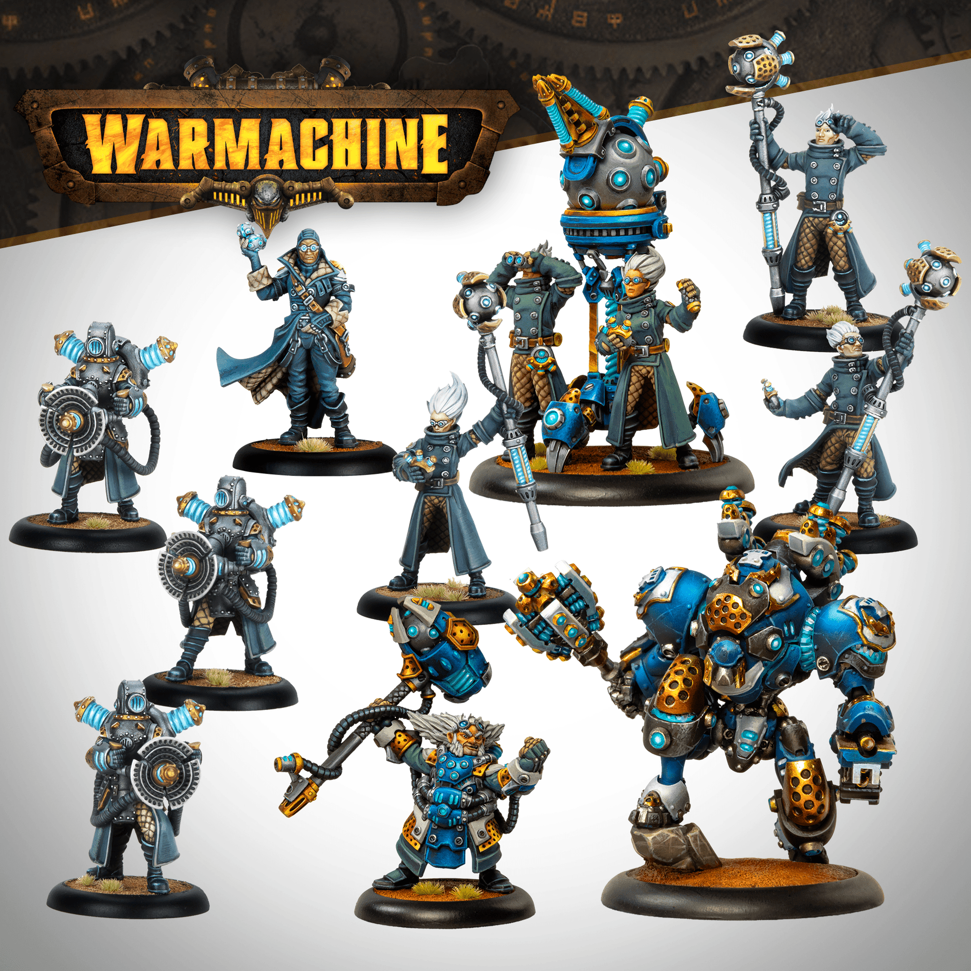 Warmachine: Cygnar Storm Forge Command Starter