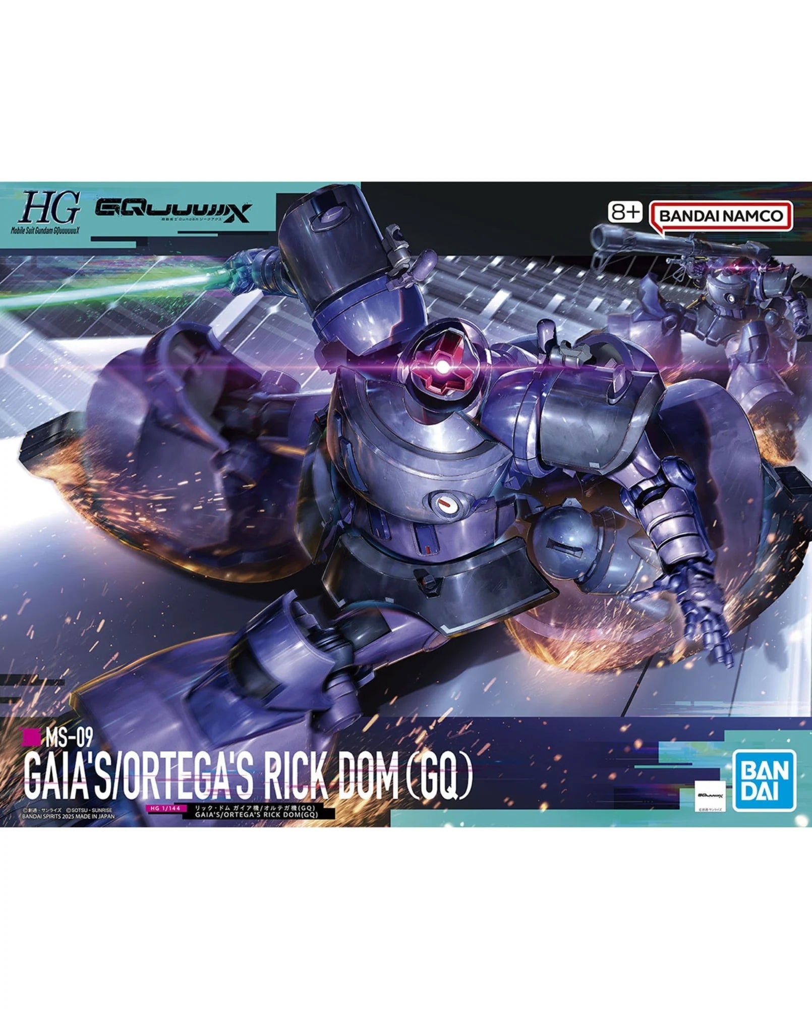 HG 1/144 #9 Rick Dom (GQ) - Gaia's / Ortega's Custom