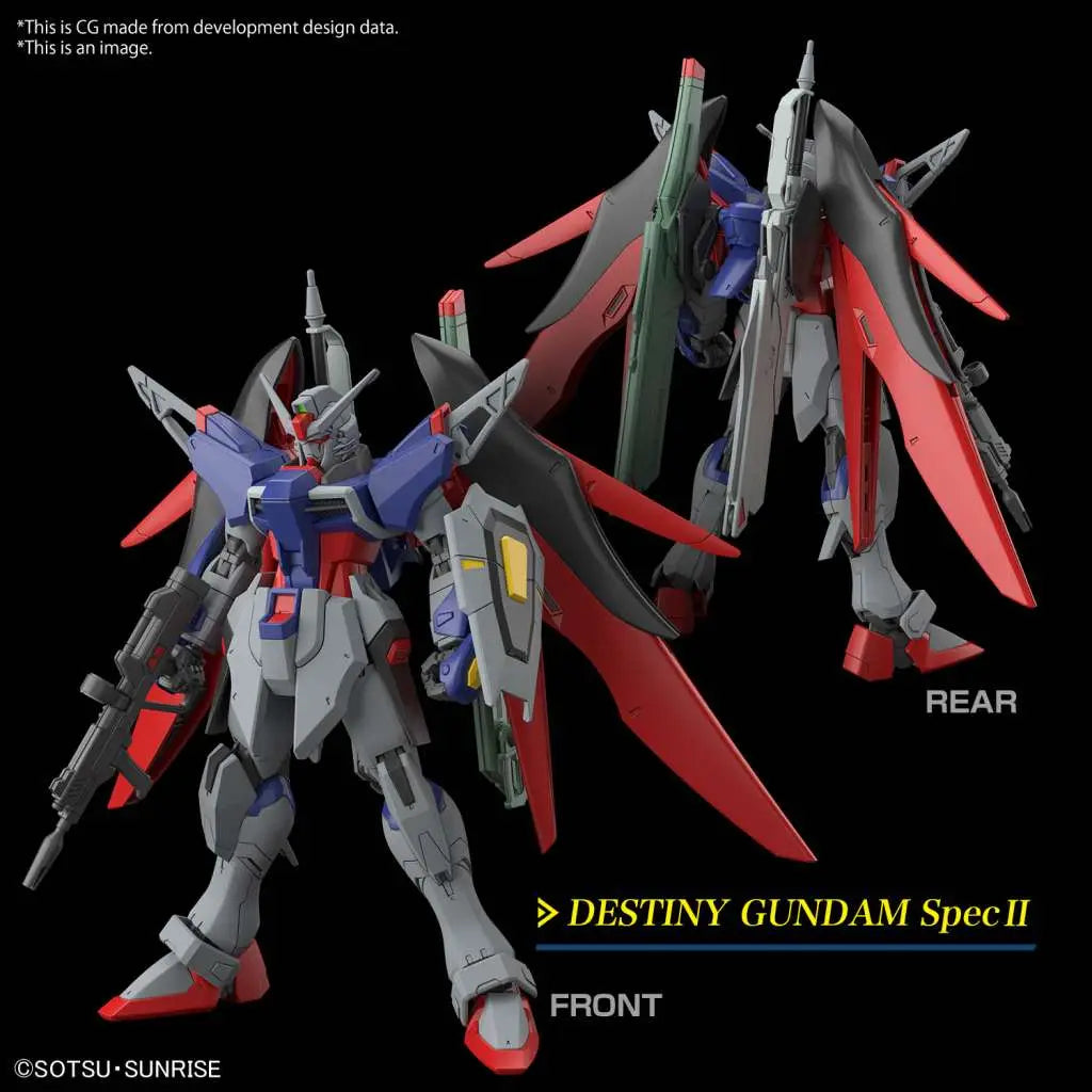 HGCE 1/144 #258 Destiny Gundam Spec II & Zeus Silhouette - Gundam SEED Freedom
