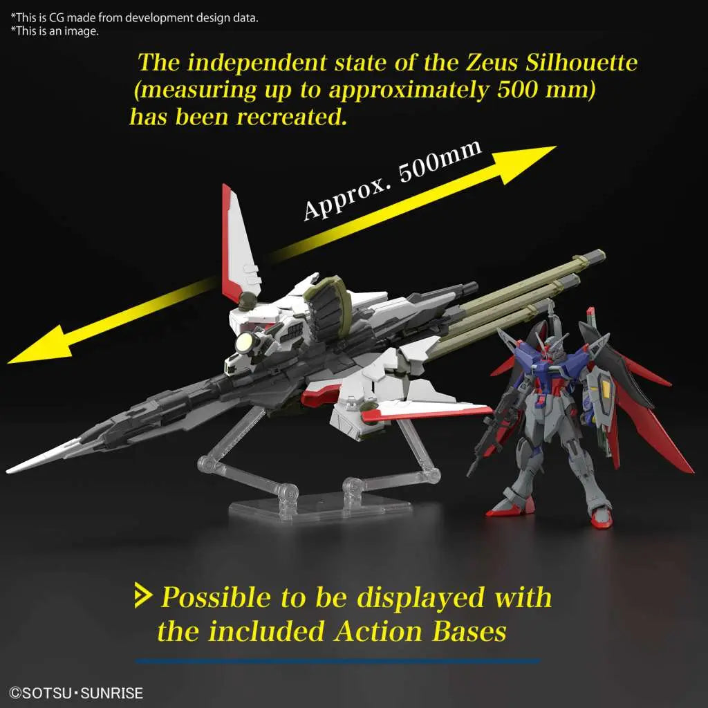 HGCE 1/144 #258 Destiny Gundam Spec II & Zeus Silhouette - Gundam SEED Freedom