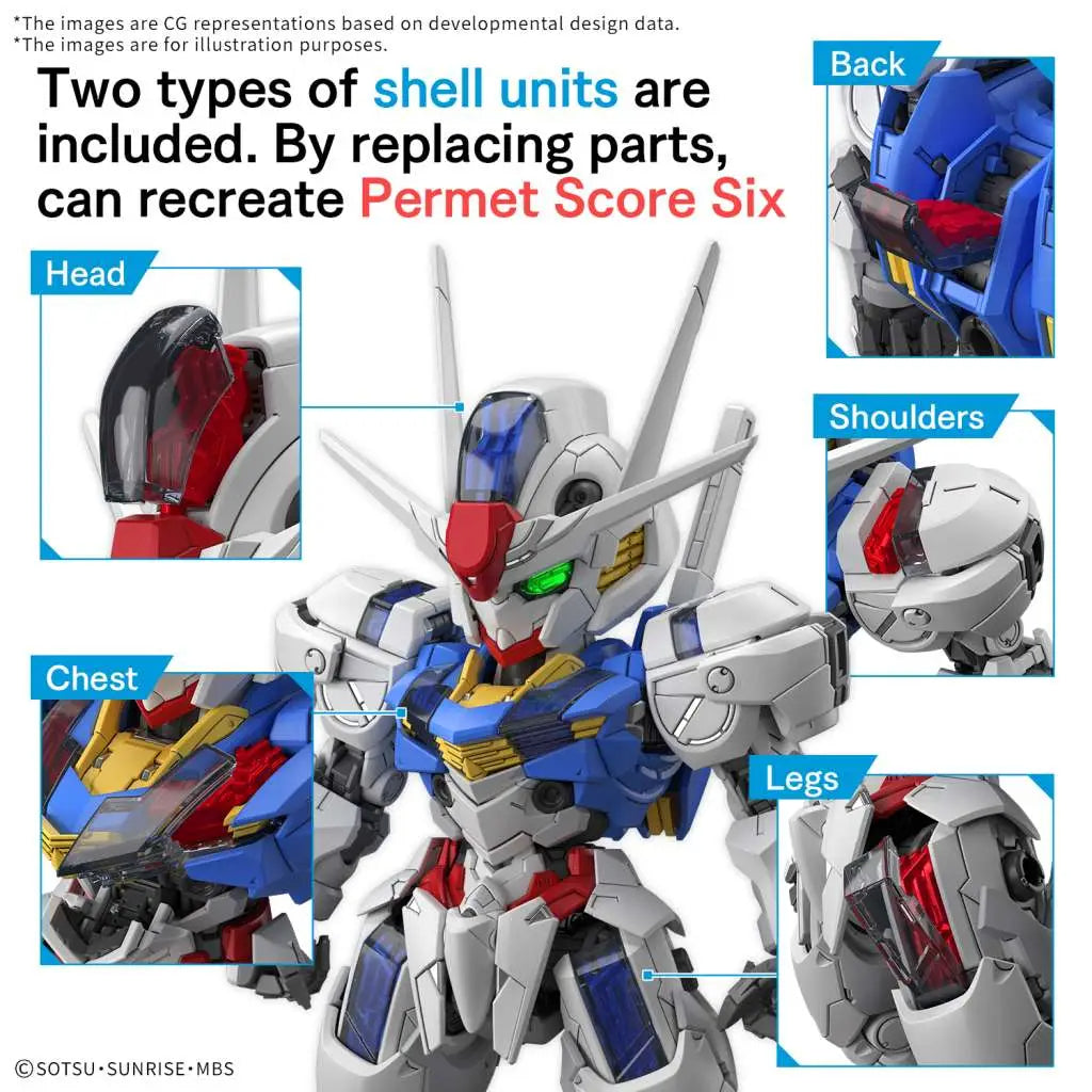 MGSD XVX-016 Gundam Aerial