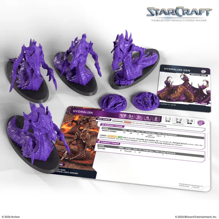 StarCraft Tabletop Game: Zerg Hydralisk Expansion Box