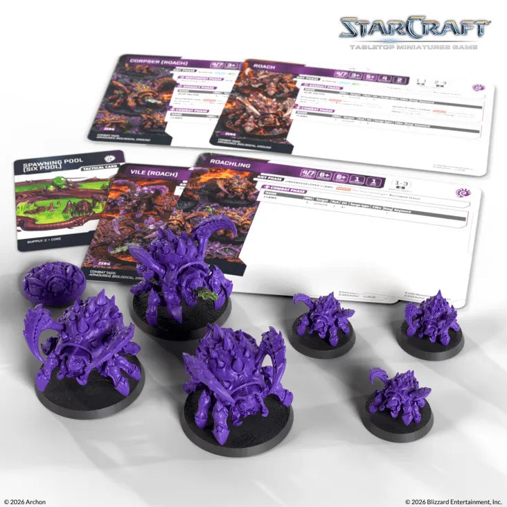 StarCraft Tabletop Game: Zerg Roach Expansion Box