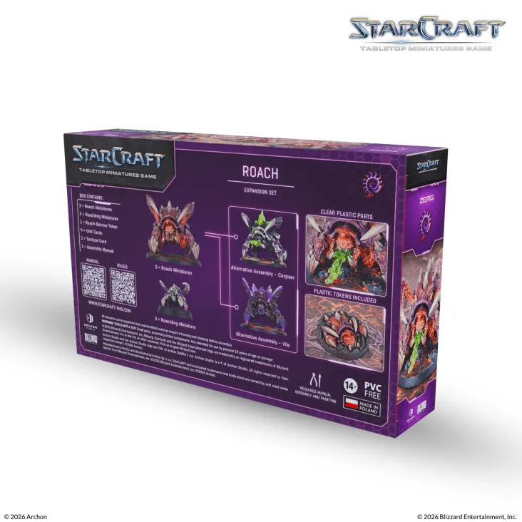 StarCraft Tabletop Game: Zerg Roach Expansion Box
