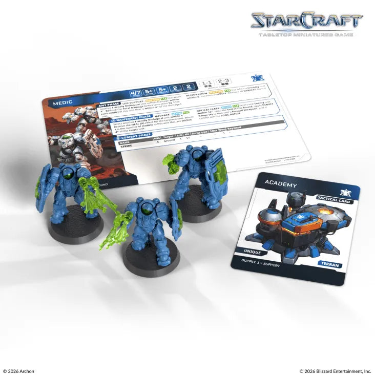 StarCraft Tabletop Game: Terran Medic Expansion Box