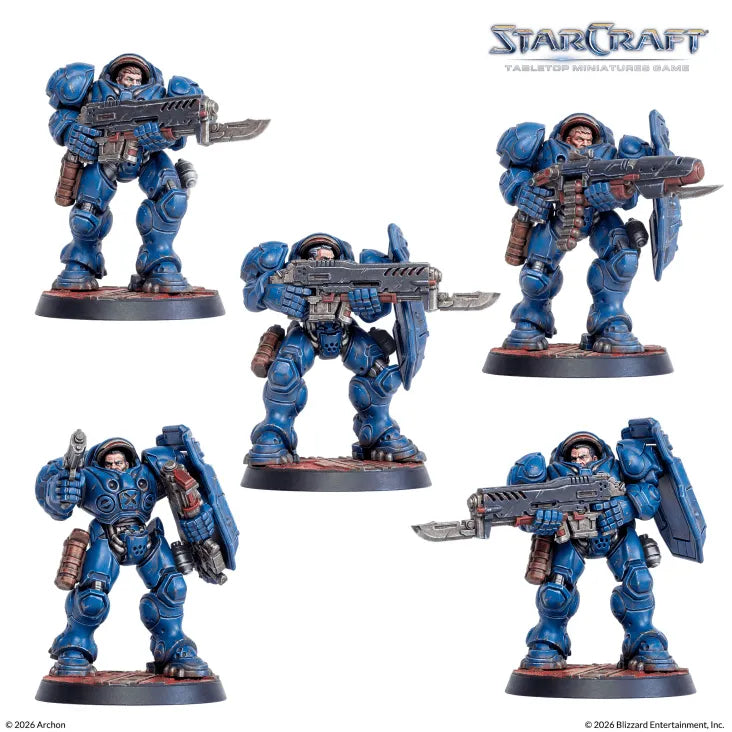 StarCraft Tabletop Game: Terran Marine Expansion Box