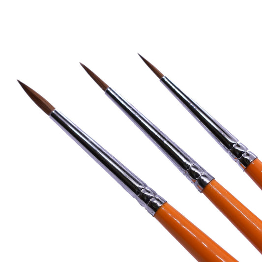 Orange Brushes The 3 "Small" Brushes