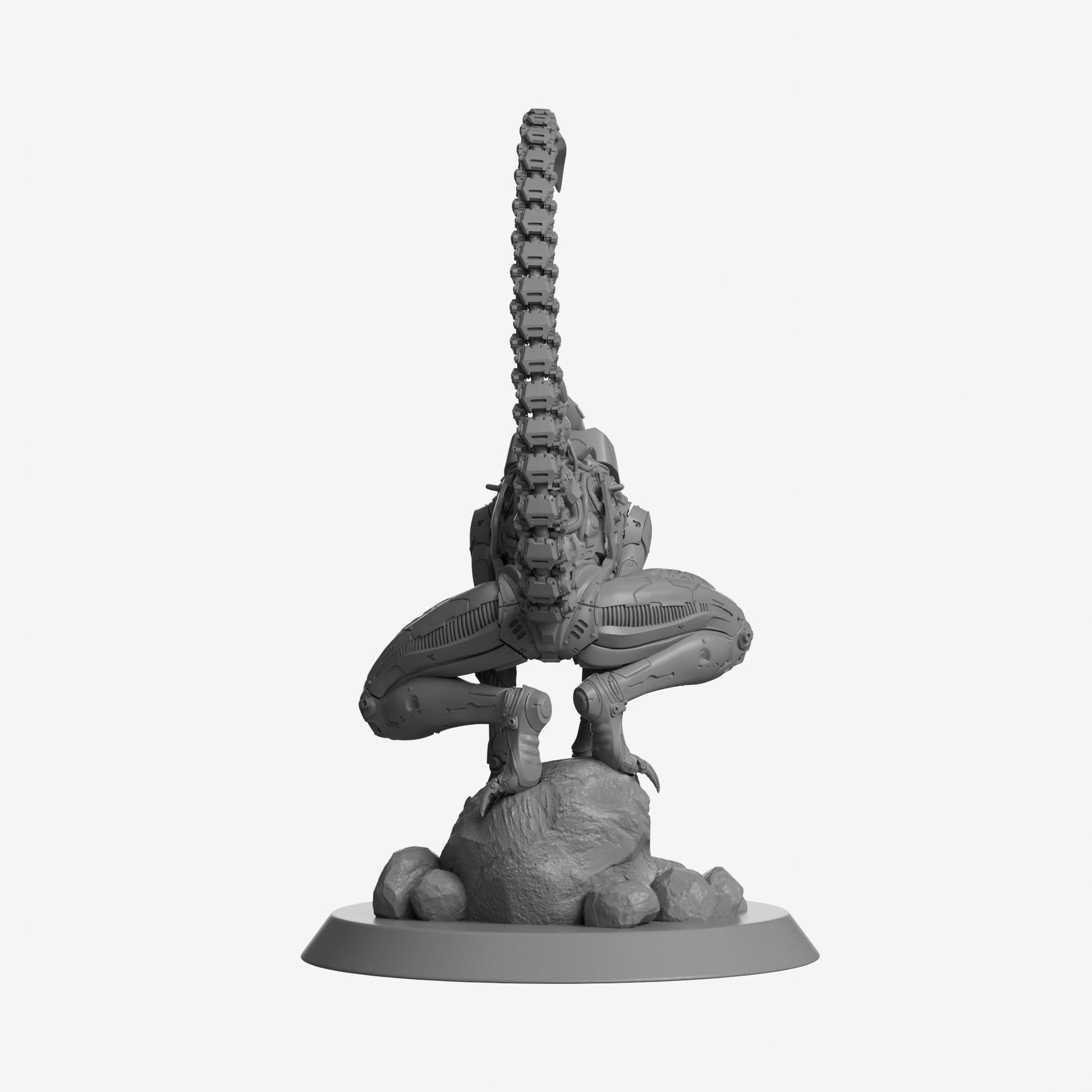 Xenoborg Bio-Mechanical Horror - 225mm Tall Premium Display Model Kit