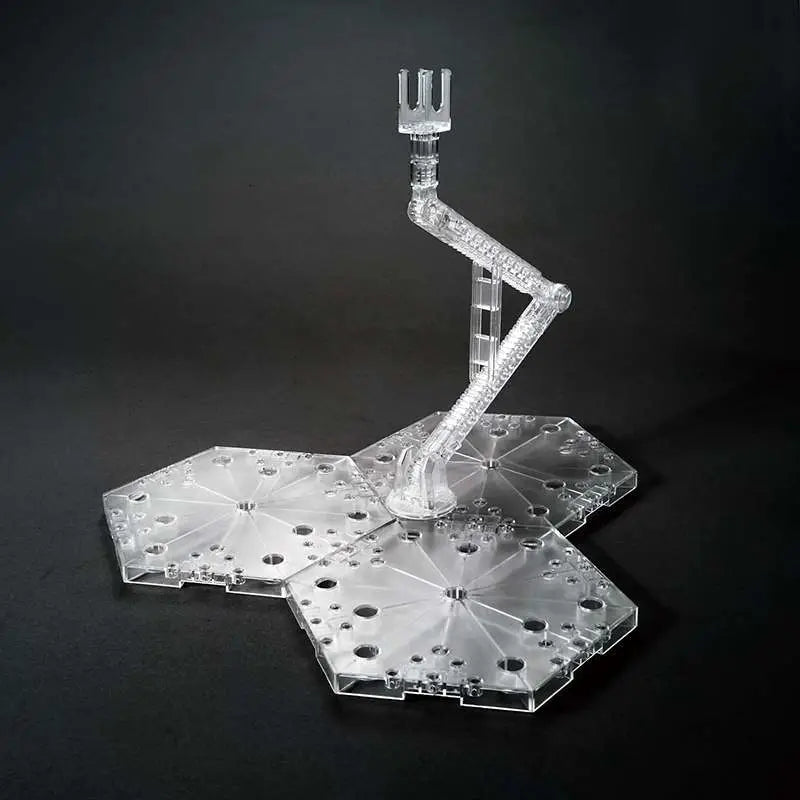 Action Base 4 Clear - Transparent Modular Display Stand