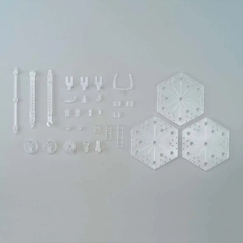 Action Base 4 Clear - Transparent Modular Display Stand