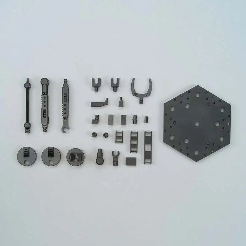 Action Base 5 Black - Compact 1/144 Scale Display Stand