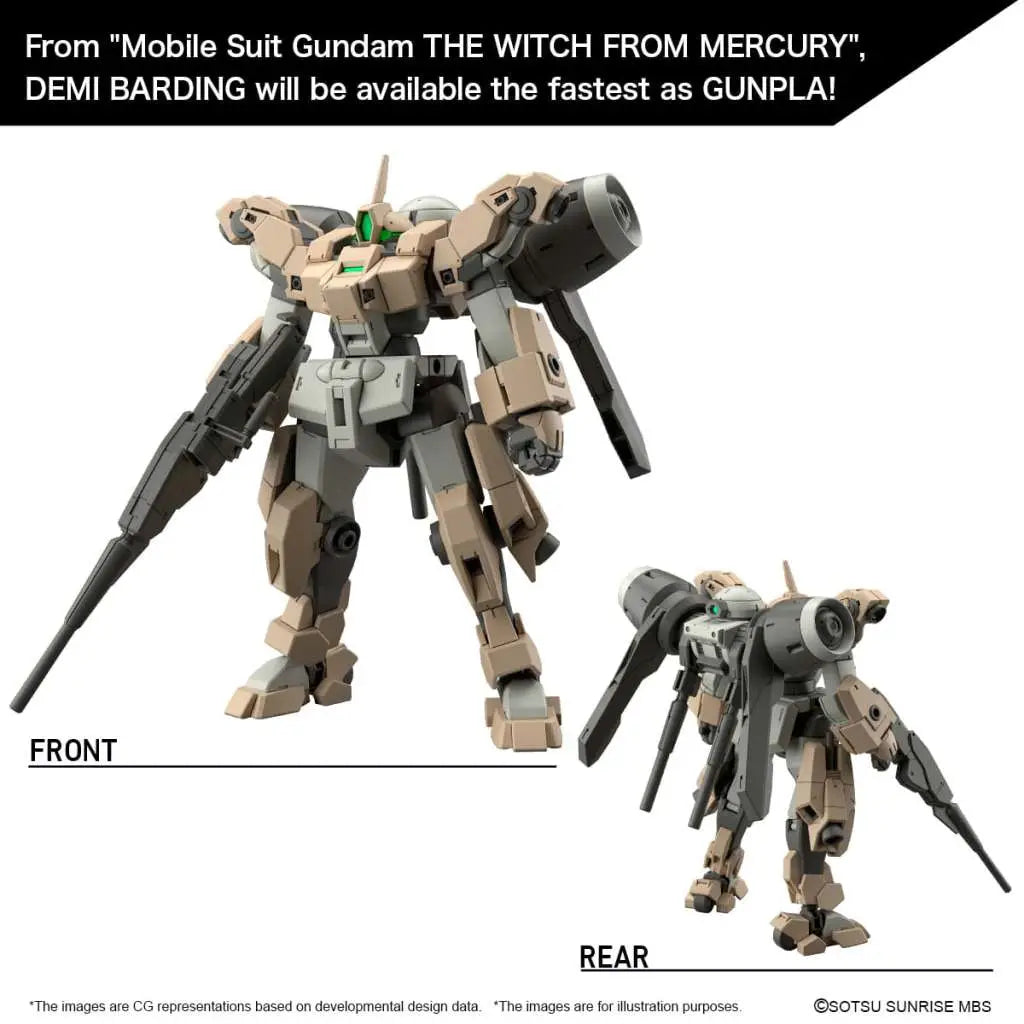 HG 1/144 Demi Barding - Mobile Suit Gundam: The Witch from Mercury