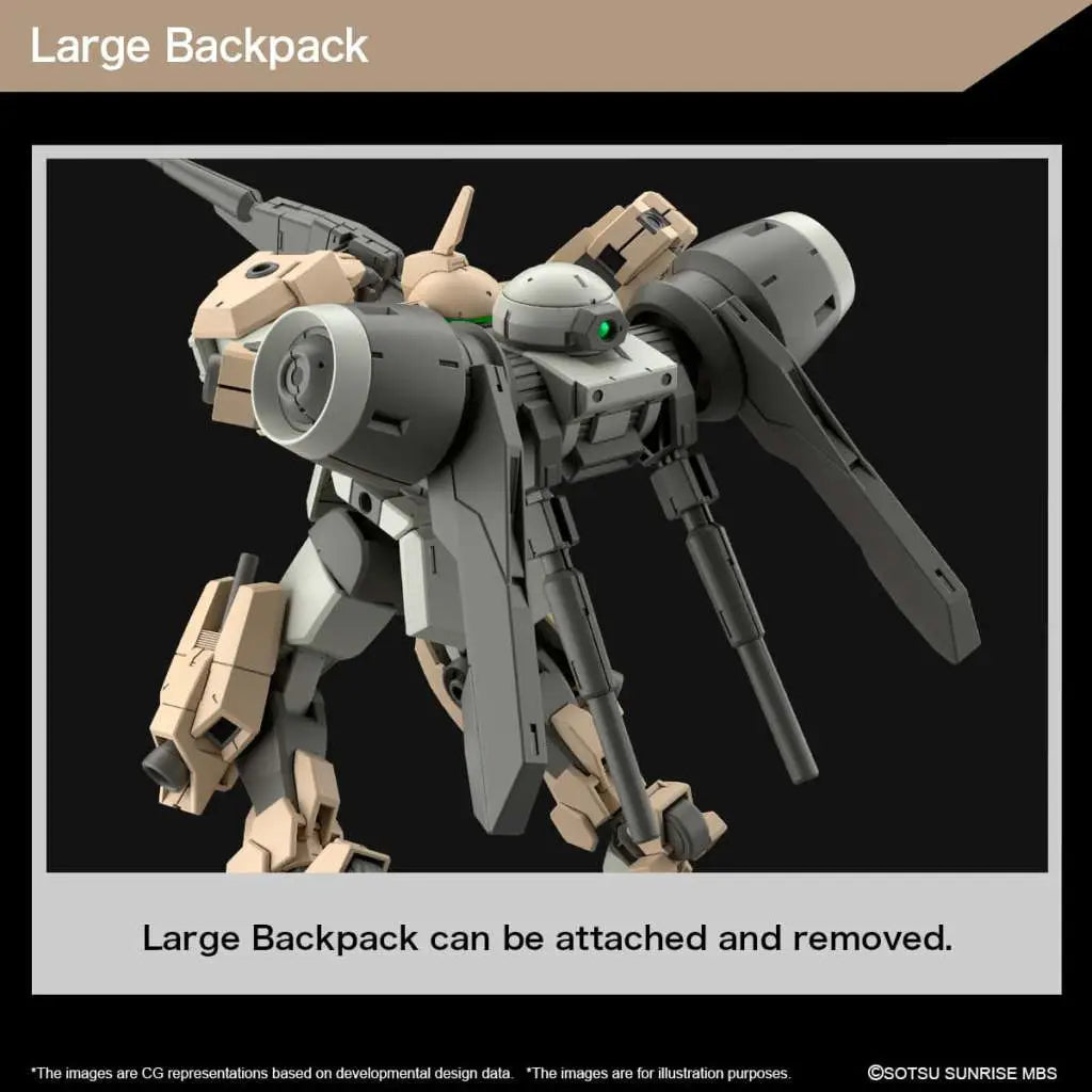 HG 1/144 Demi Barding - Mobile Suit Gundam: The Witch from Mercury