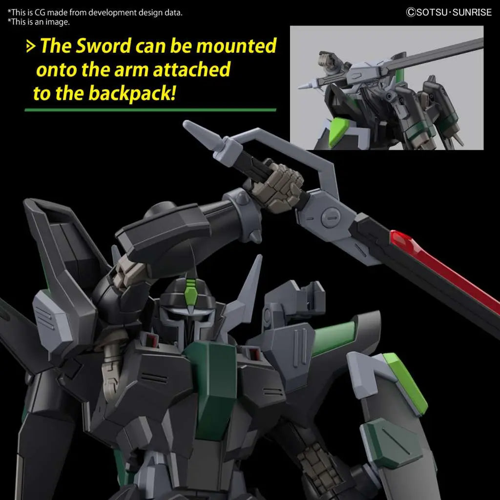 HG Black Knight Squad Rud-ro.A 1/144