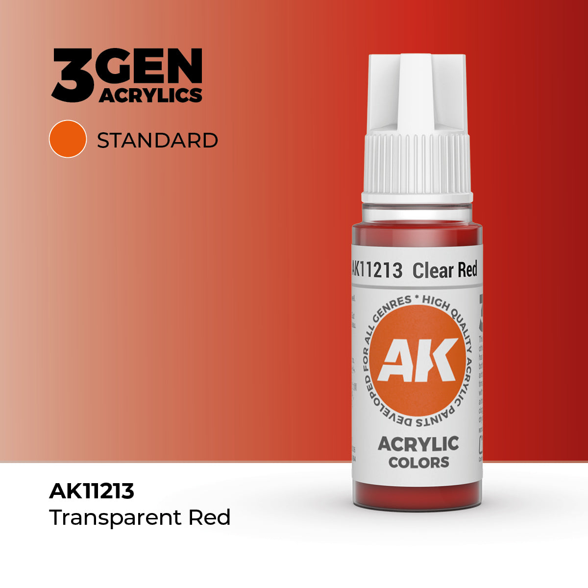 AK Clear Red