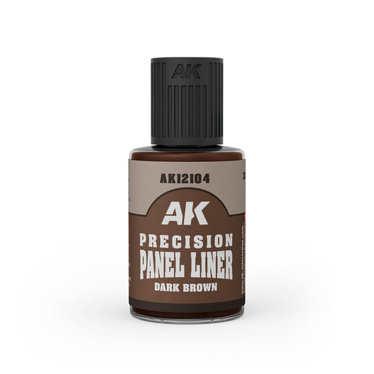 AK Dark Brown Precision Panel Liner