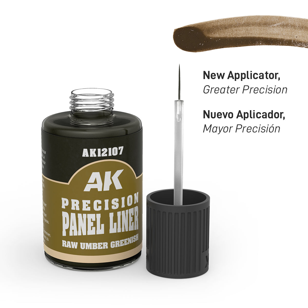AK Raw Umber Greenish Precision Panel Liner