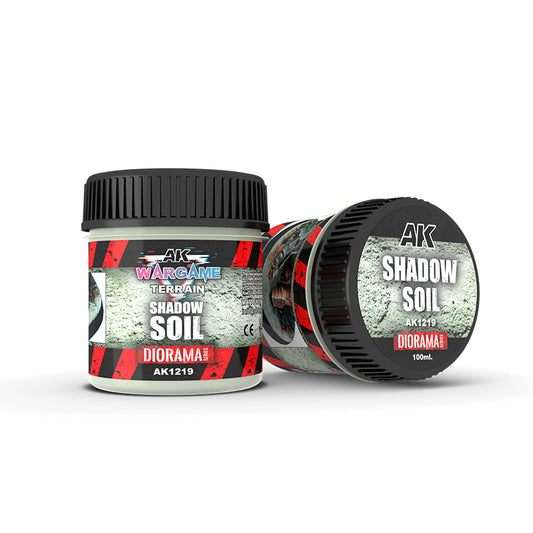 AK Interactive Shadow Soil Wargame Terrains (100ml)