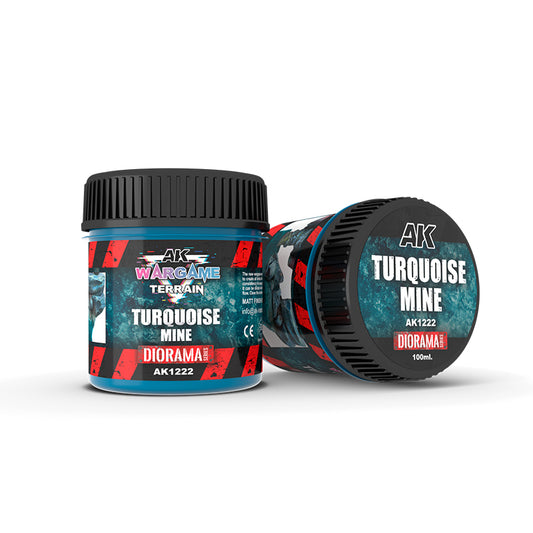 AK Interactive Turquoise Mine Wargame Terrains (100ml)