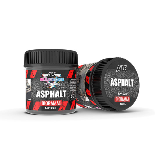 AK Interactive Asphalt Wargame Terrains (100ml)
