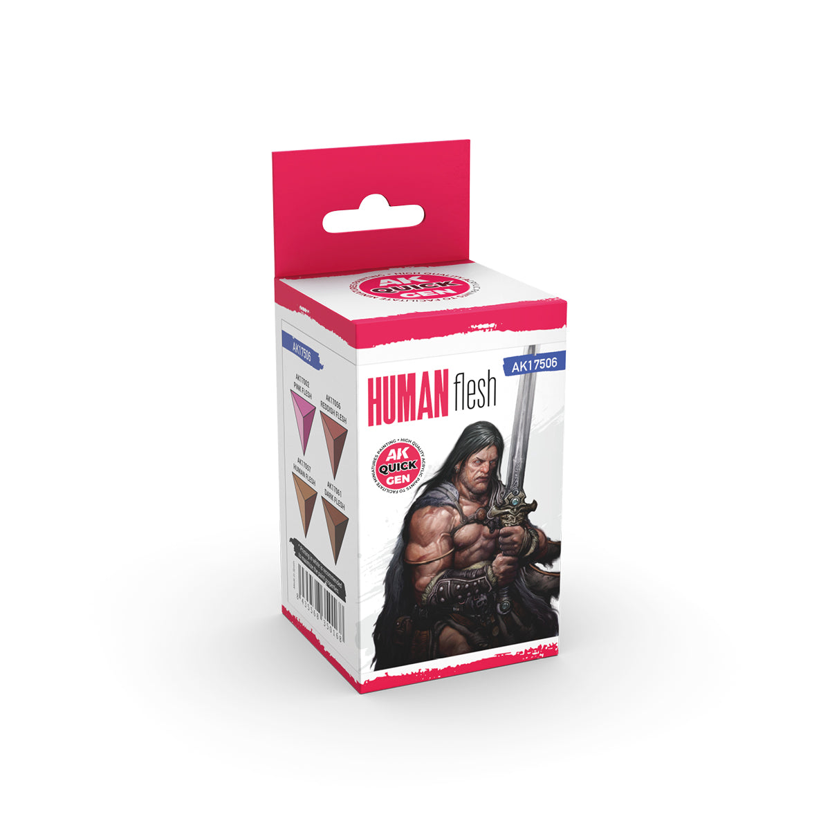 AK Interactive Quick Gen HUMAN FLESH Set
