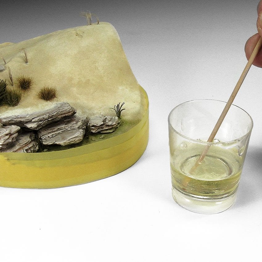 Resin water 2 components epoxy resin 375ML
