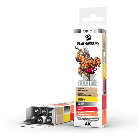 AK Interactive Playmarker Set: Heroes
