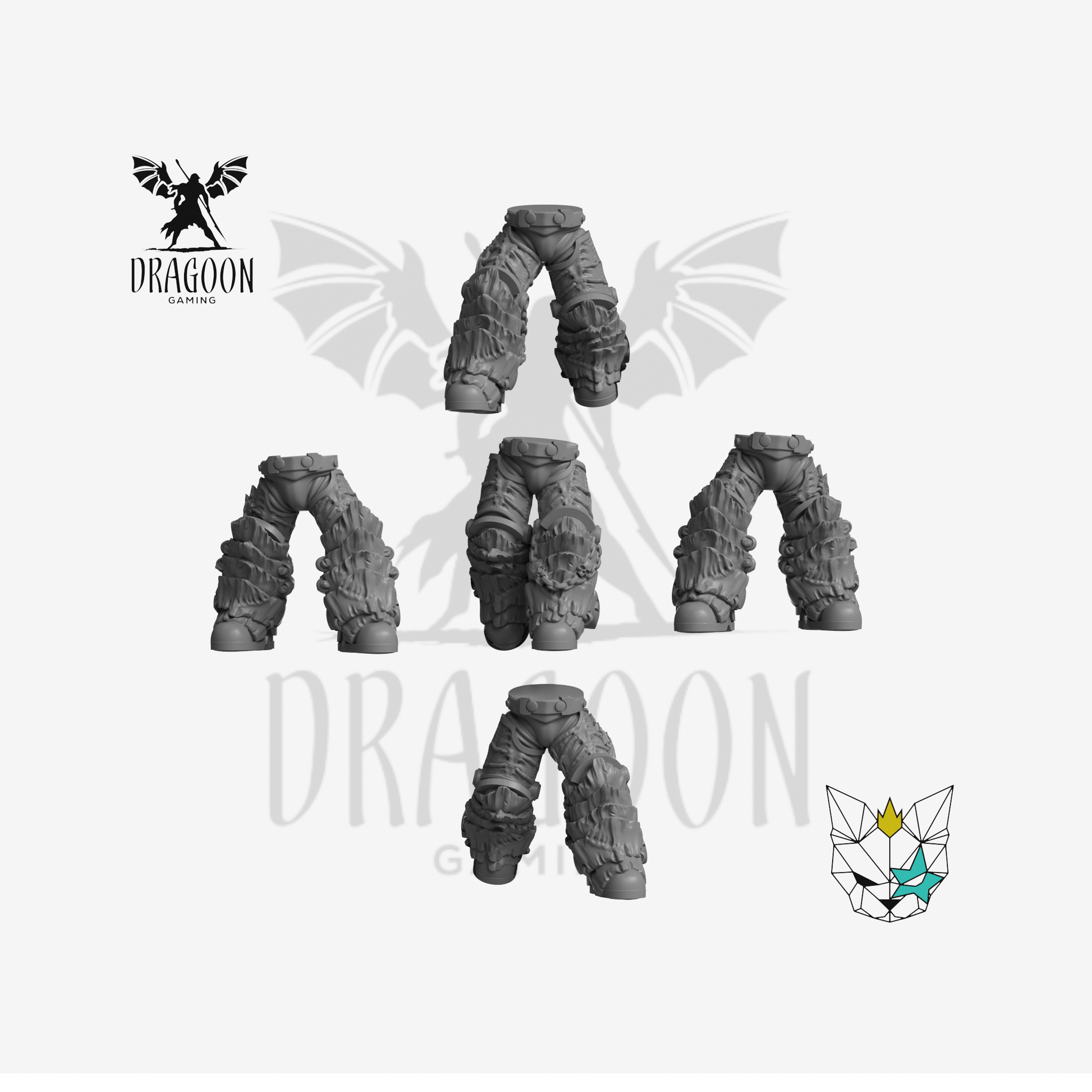  Alien Hunter Legs - 28mm Resin Wargaming Miniatures - Warhammer 40k Compatible