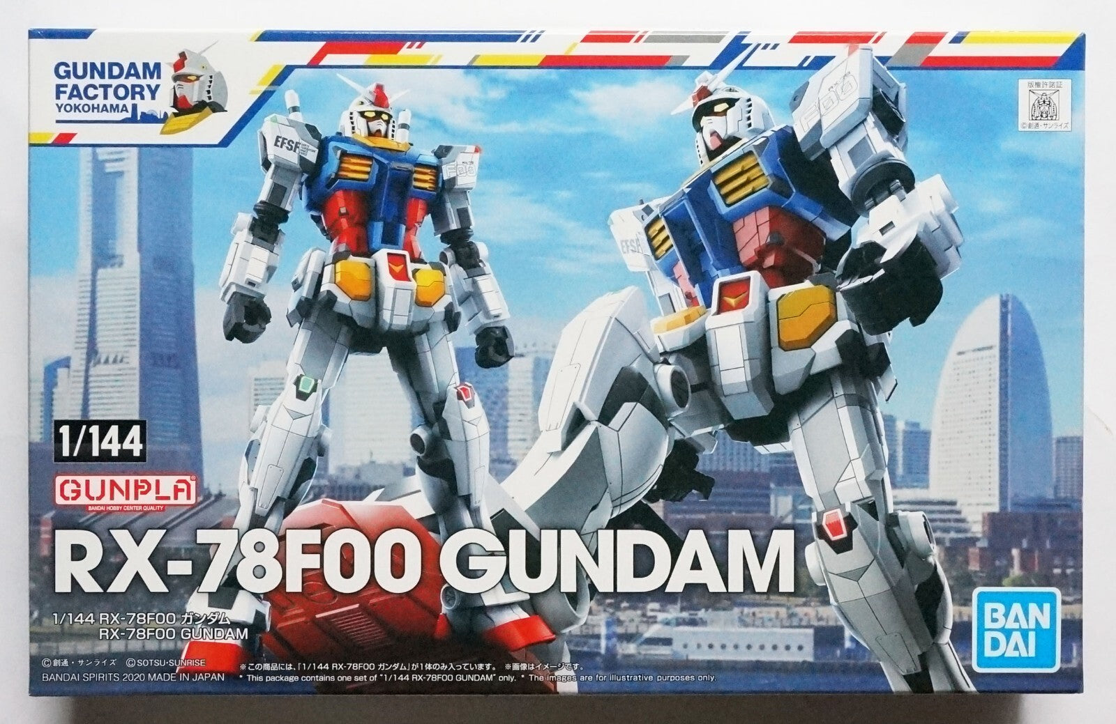 1/144 RX-78-F00 Gundam - Gundam Factory Yokohama Exclusive