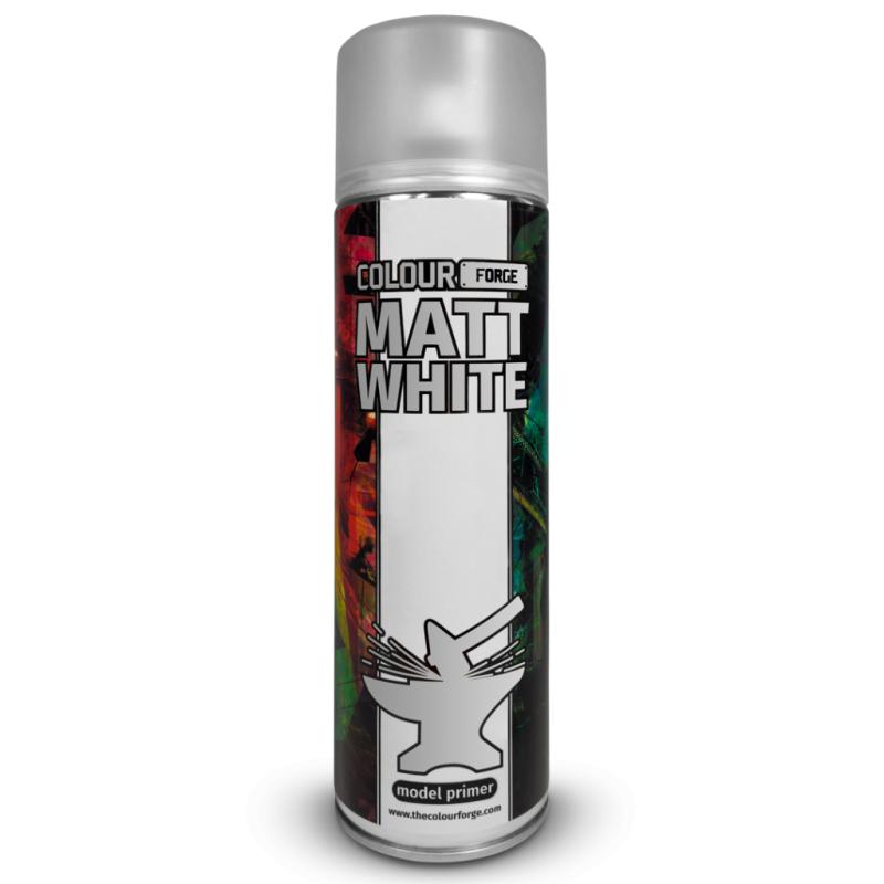 Colour Forge Matt White Spray Primer (500ml)