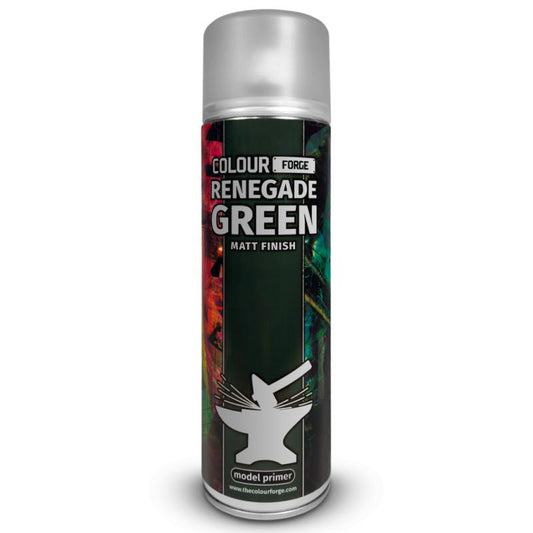 Colour Forge Renegade Green Spray Primer (500ml)