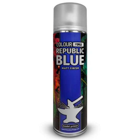 Colour Forge Republic Blue Spray Primer (500ml)
